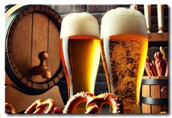 Stocherkahn Tübingen. Schmidt's Stocherkahnfahrten Bier Gourmet-Fahrt